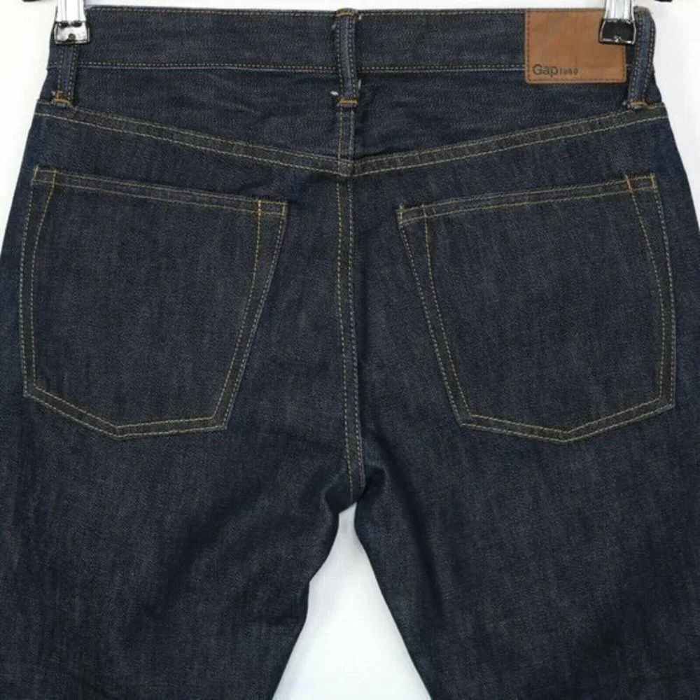 Gap 1969‎ Straight Jeans Dark 28 X 30 Actual 27 X 29.5